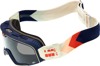 100% Barstow Goggle Teluride Smoke Lens Adult One Size Blue - Anti-fog vented goggles with smoke lens, unisex adult