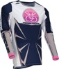 Moose Agroid Jersey 2XL White Navy Men's Offroad - Men's 2XL offroad jersey in White Navy