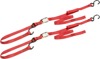 Red Integra Tie-Downs Pair 69"x1" - 1200lbs, Cam Buckle w/soft-loop