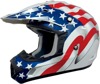 FX-17 Flag Full Face Offroad Helmet Red/White/Blue Medium FX-17 Flag Full Face Offroad Helmet Red/White/Blue Medium