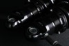 Ohlins STX 36 Blackline Rear Shocks Pair Black Harley Touring For FL Models