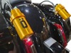 Ohlins STX 36 Blackline Rear Shocks Pair Black Harley Touring For FL Models