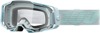 100% Armega Goggles Clear Lens Adult Unisex Blue - Premium clear lens goggles for off-road, ATV, UTV, bicycle