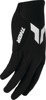 THOR SPORTMODE Iconic Gloves Men's S Black - Men's MX gloves in black, size S
