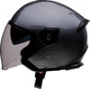 Z1R Road Maxx 2.0 Helmet 3XL Gloss Dark Silver - Open-face helmet with sun visor