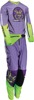 Moose Agroid Mesh Pants Youth 24 Purple White Fluorescent Green - Youth performance mesh pants, size 24, purple/white/green