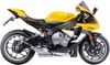 LeoVince LV-10 Black Edition Slip-On Muffler Matte Black For Yamaha YZF-R1/M - Slip-on muffler For Yamaha YZF-R1 and YZF-R1 M