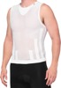 100 Percent Zephyr Cooling Tank S/M White Men's - Moisture-wicking cooling tank for men, size S/M