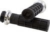 ODI Hart-Luck V-Twin Lock-On Grips Black/Silver 1in TBW - Lock-On grips for select Harley-Davidson models