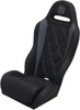 Performance Diamond Solo Seat Black/Gray - For Polaris RZR 900 /XP Turbo