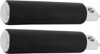 Arlen Ness Knurled Rubber Footpegs Chrome
