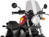 Puig Naked New Generation Touring Windscreen Smoke Fits Rebel 500