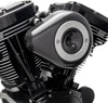 S&S Stealth Teardrop Air Cleaner Cover Carbon Fiber for Custom Models