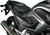 Sargent World Sport 2-Up Seat Black CarbonFX Vinyl For NC700X