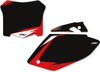 Factory Effex Black Number Plate Backgrounds Fits 08-09 Honda CRF250
