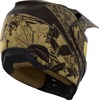 ICON Elsinore Kaonohi Helmet - Black/Gold, M - Modular off-road helmet with 25K Gold MXShield