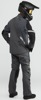 Thor Terrain Over-the-Boot Pants Black/Charcoal Gray Men's Size 36 - Men's dual sport pants, over-the-boot, size 36, black/gray