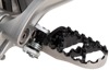 Moose Black/Silver Hybrid Footpegs Fits 97-20 Yamaha WR YZ Gas Gas TM