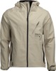 Thor Unit Light Shell Jacket Sand Black Men's Medium - Water-resistant shell jacket for men, size M