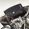 Willie & Max Revolution Windshield Bag Black Synthetic Leather Universal - Universal windshield bag, black synthetic leather