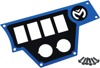 Moose Dashplate Right Blue 4Switch 12V Large Fits 15-19 Polaris RZR 900/1000