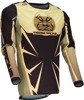 Moose Agroid Jersey Men's XS Black/Brown - Lightweight off-road jersey for men, XS, Black/Brown
