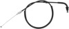 Black Vinyl Idle (Throttle Push) Cable - For 07-25 Honda CBR600RR