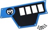 Moose Dashplate Left Blue 4Switch Large Fits 15-19 Polaris RZR 900/1000
