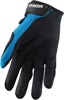 Thor Sector Gloves Men's 2XL Black/Blue - Lightweight MX gloves for off-road and ATV riding