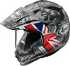 Arai XD-4 Cover Helmet XS Matte Red/Black/White - Dual sport helmet with removable liner