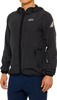 100 Percent Klutch Jacket Black Medium Men's Hooded Windbreaker - Hooded windbreaker, Black, Men's Medium