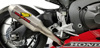 Graves Cat Back Slip-On Exhaust Silver Fits 17-19 Honda CBR1000RR