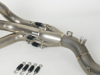 Graves Full Titanium Exhaust Silver Fits Yamaha XSR900 FZ09 FJ09