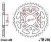 Steel Rear Sprocket - 43 Teeth 428