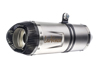 LV One Evo Slip-On Exhaust Stainless Fits 17-19 Triumph Street Triple 765