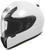 RF-SR Solid White Full-Face Motorcycle Helmet Large