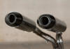 Carbon Fiber Dual Slip On Exhaust - For 07-08 Yamaha R1