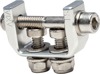 Axia Flat Surface Mounting Clamp Chrome Universal - Universal flat surface clamp in chrome finish