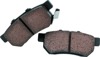 BikeMaster Organic Brake Pads - Black Fits Honda