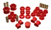 Energy Suspension Red Hyper-Flex Master Bushing Set Fits 02-04 Acura RSX
