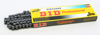 DID 428NZ Non O-Ring Chain Black 132 Links - Non-sealed 428NZ chain, 132L, black, 100cc max