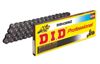 DID 428NZ Non O-Ring Chain Black 132 Links - Non-sealed 428NZ chain, 132L, black, 100cc max