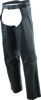 Kuryakyn Longhaul Leather Chaps Black Medium Men's - Men's Black Leather Chaps, Medium