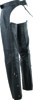 Kuryakyn Longhaul Leather Chaps Black Medium Men's - Men's Black Leather Chaps, Medium