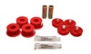 Red Front Shock Bushing Set Fits 90-97 Honda Accord/Odyssey, 92-01 Prelude