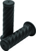 Bikers Choice Spiral Grip 1In Black