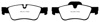 Greenstuff Front Brake Pads - For 95-00 Lexus LS400 4.0