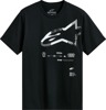 Alpinestars Geografica SS CSF Tee Black Large Men's - Short sleeve tee, Black, Large, Men's