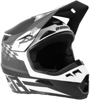 Answer AR1 Sweep Helmet Black/White - XL - Black/White XL motocross helmet