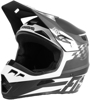 Answer AR1 Sweep Helmet Black/White - XS - DOT & ECE approved motocross helmet